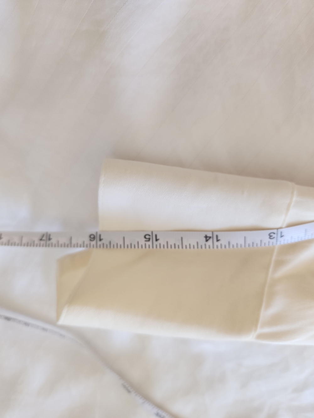 J. Crew Cream Button-Down Silk Blouse - Picture 8 of 9